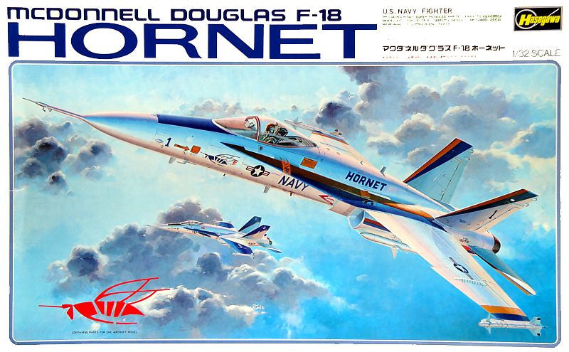 ハセガワ 1/32 マクダネルダグラス F-18 ホーネット - 模型/プラモデル