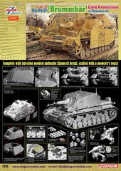 Dragon 1/35 Sd.Kfz.166 Stu.Pz.IV "Brummbar" Early Production w/Zimmerit | 6596