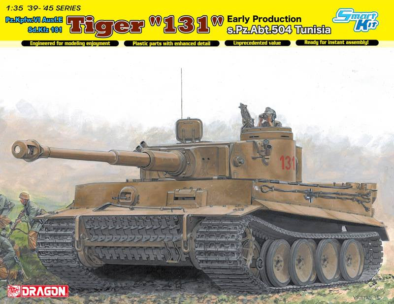 Dragon 1/35 Tiger I 504 Heavy Tank Battalion 