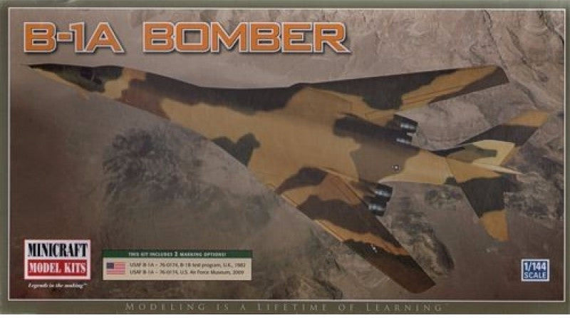 Minicraft 1/144 B-1A Bomber | 14595 – HQ Hobbies Online